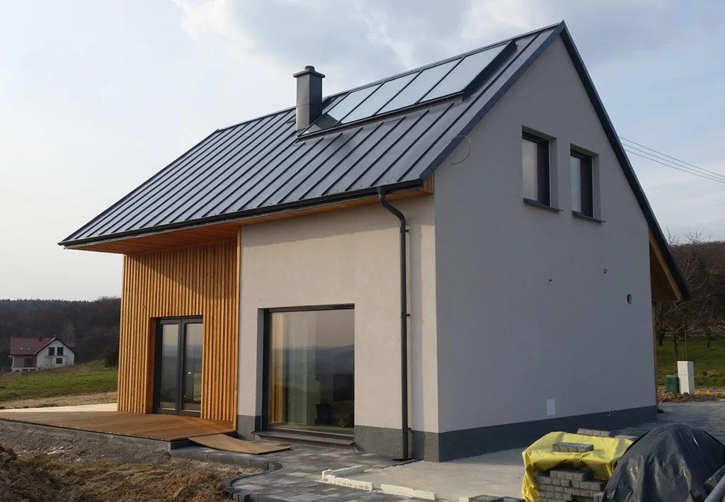 projekt domu jednorodzinnego | 90 m2 | Siedlec koło Krakowa